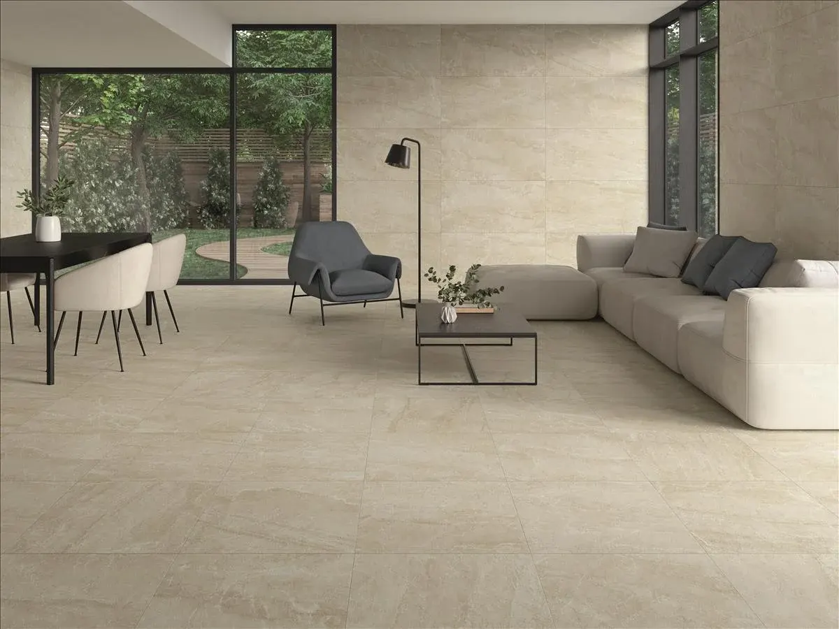 Elegant Marble Beige – miljö- eller produktbild från Kakelexpress