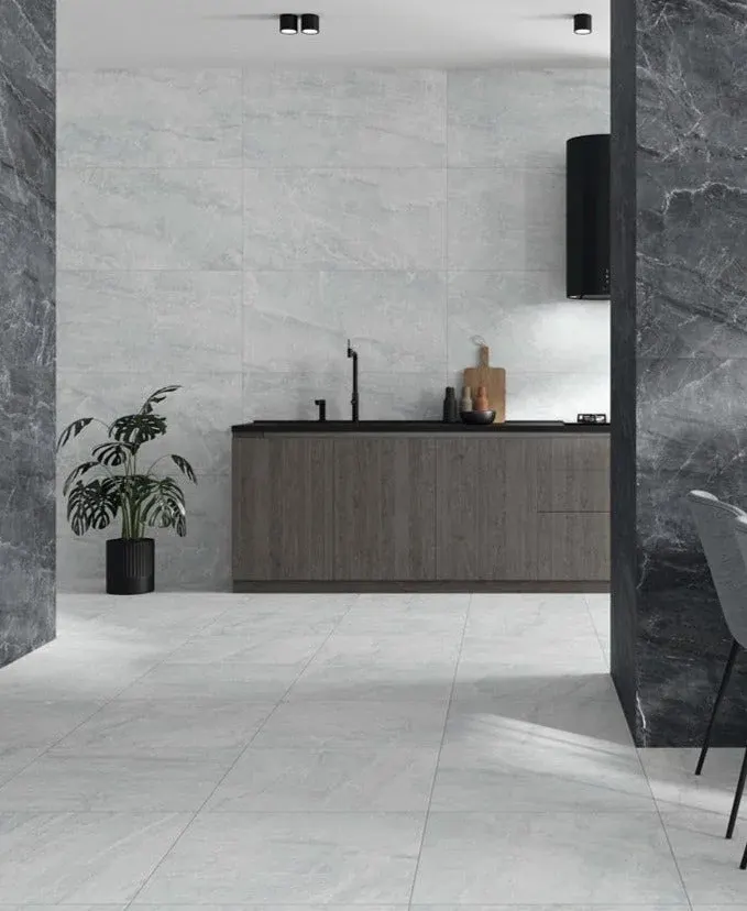 Elegant Marble White – miljö- eller produktbild från Kakelexpress